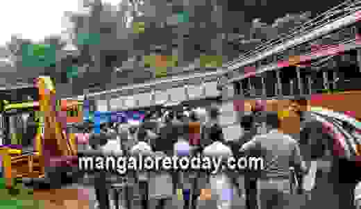 head-on collision between two buses in Kasargod
